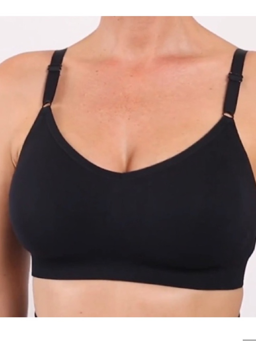 Knix Good to Go Seamless Bra Size XXXL in Black